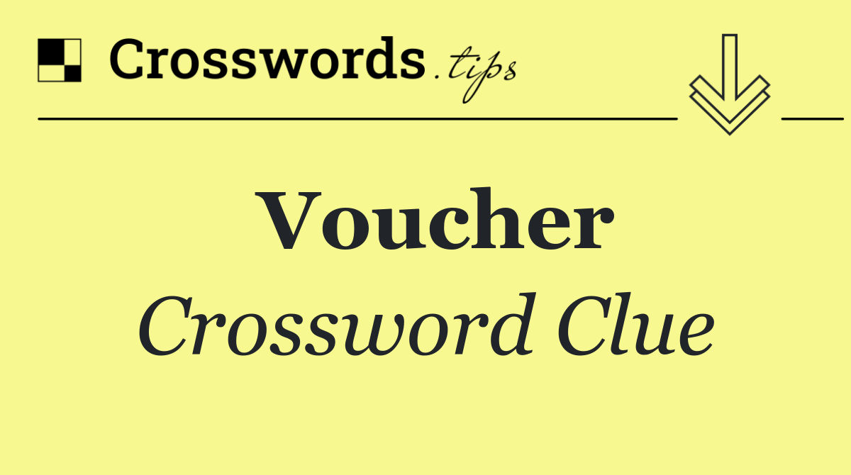 Voucher