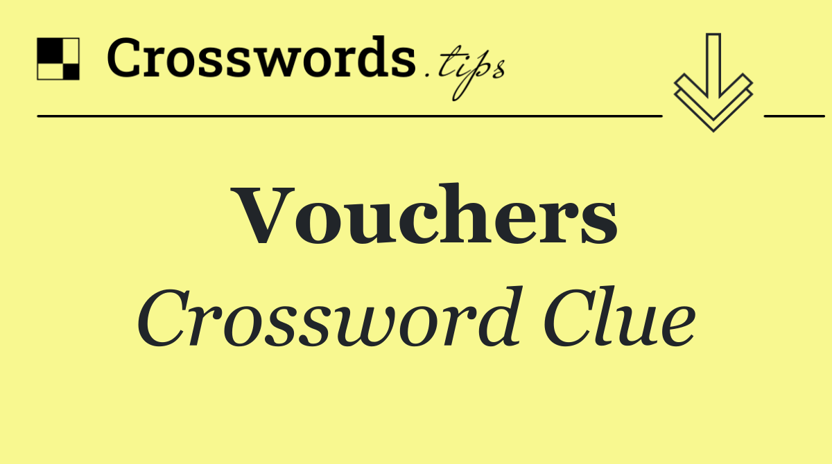 Vouchers