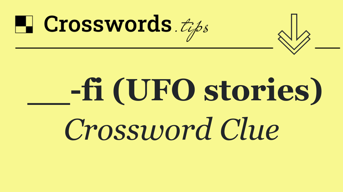 __ fi (UFO stories)