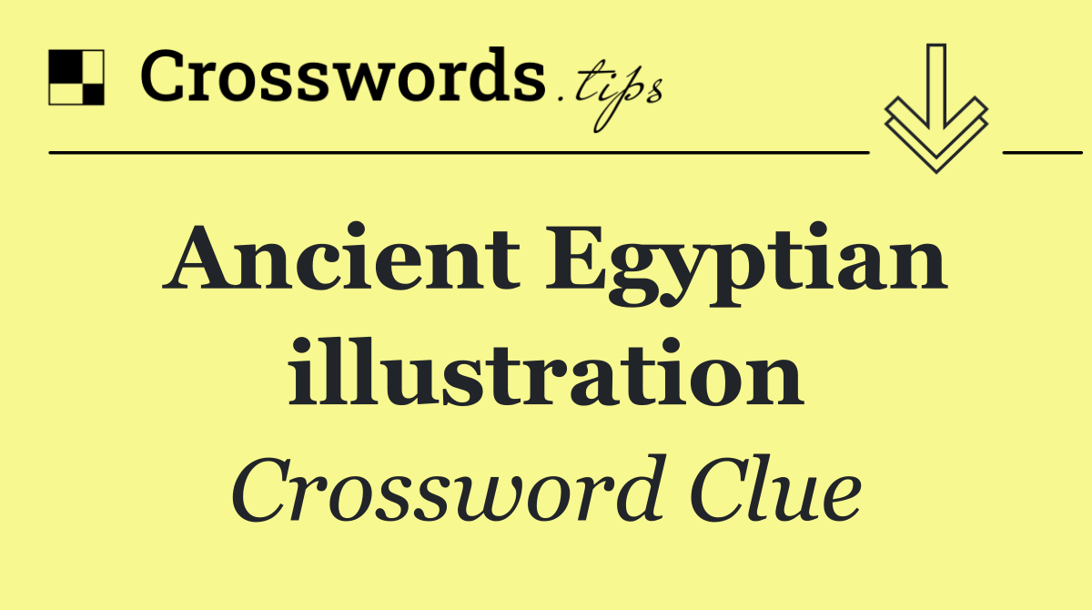 Ancient Egyptian illustration