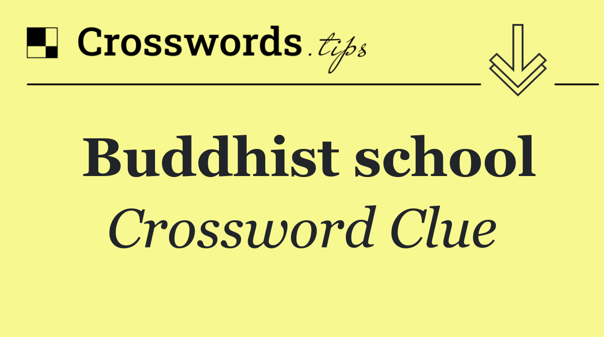 Buddhist school