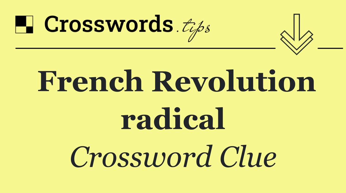 French Revolution radical