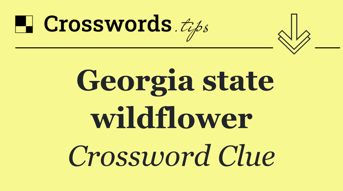 Georgia state wildflower