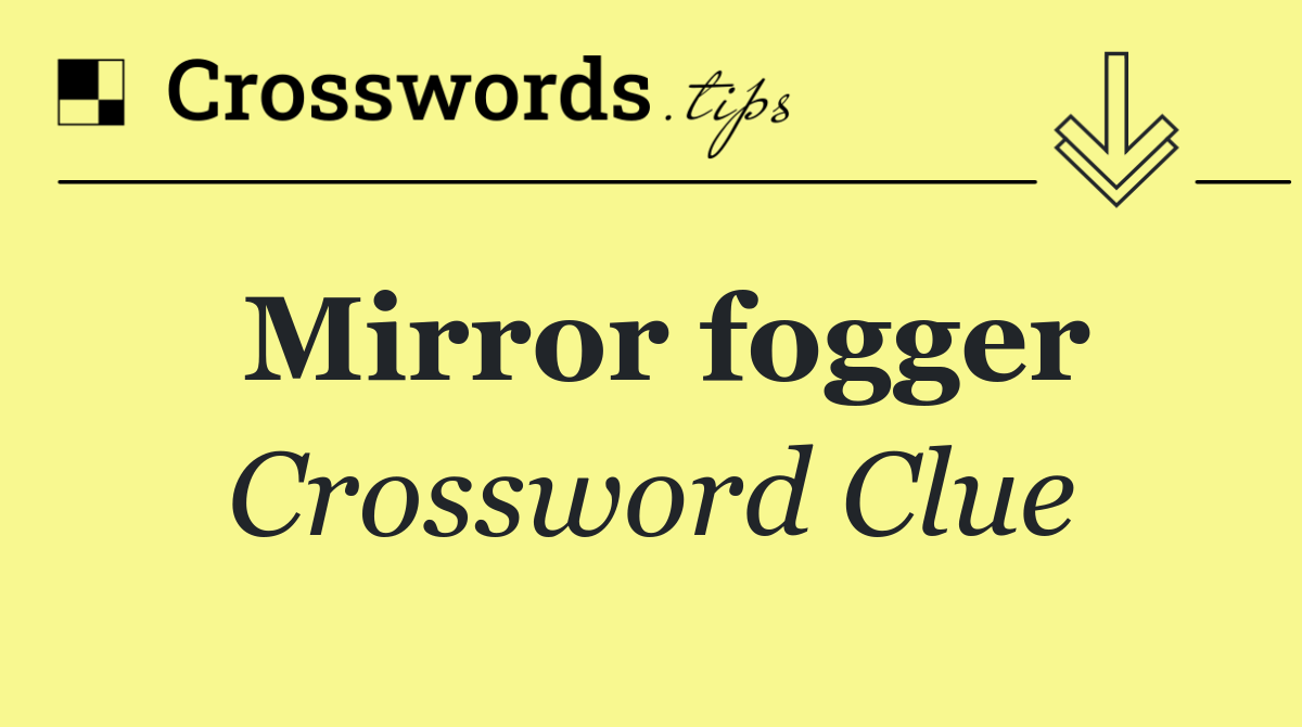 Mirror fogger