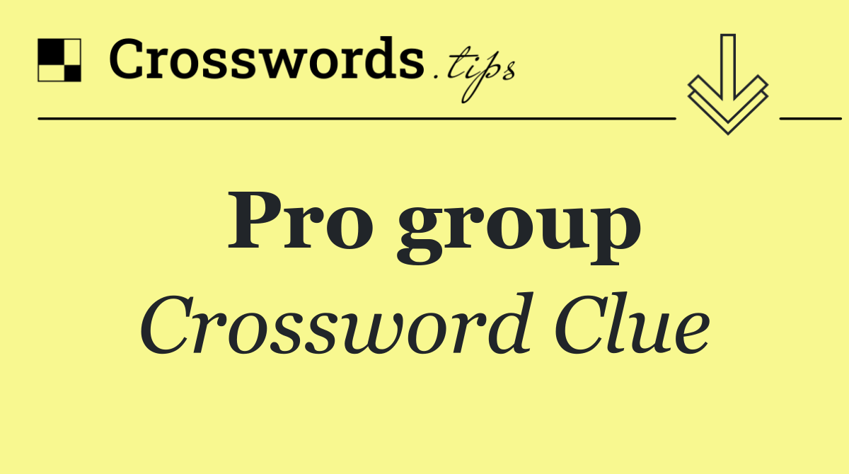 Pro group