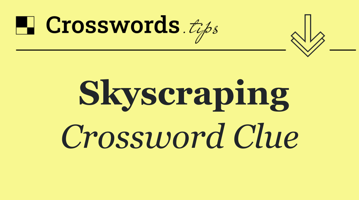 Skyscraping