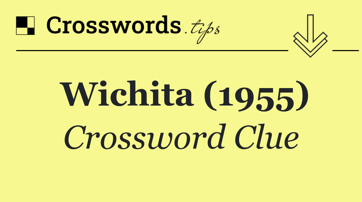 Wichita (1955)