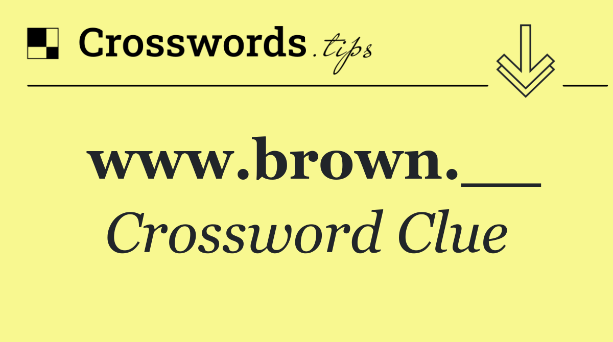 www.brown.__