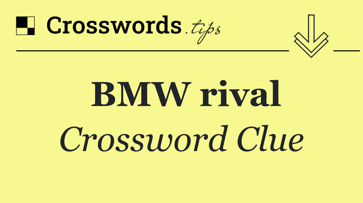 BMW rival
