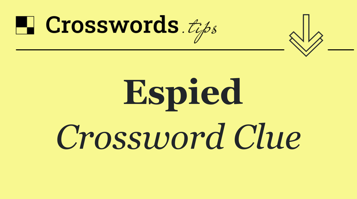 Espied