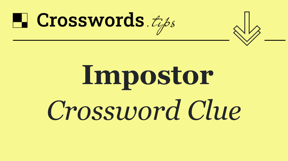 Impostor