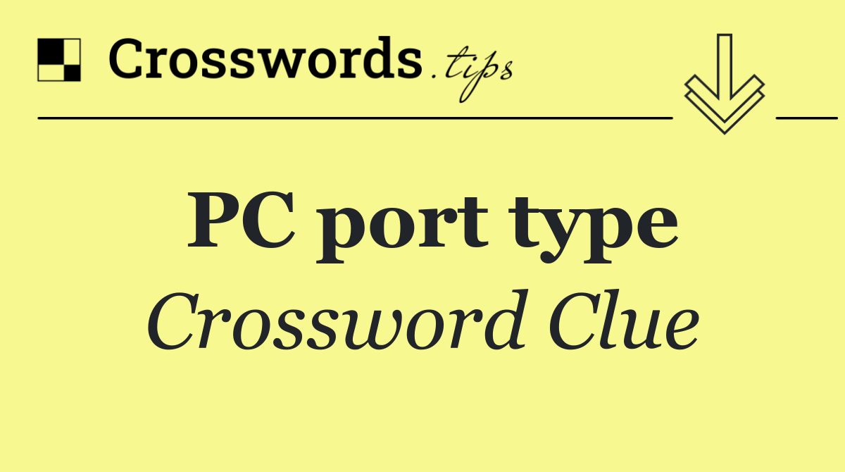 PC port type