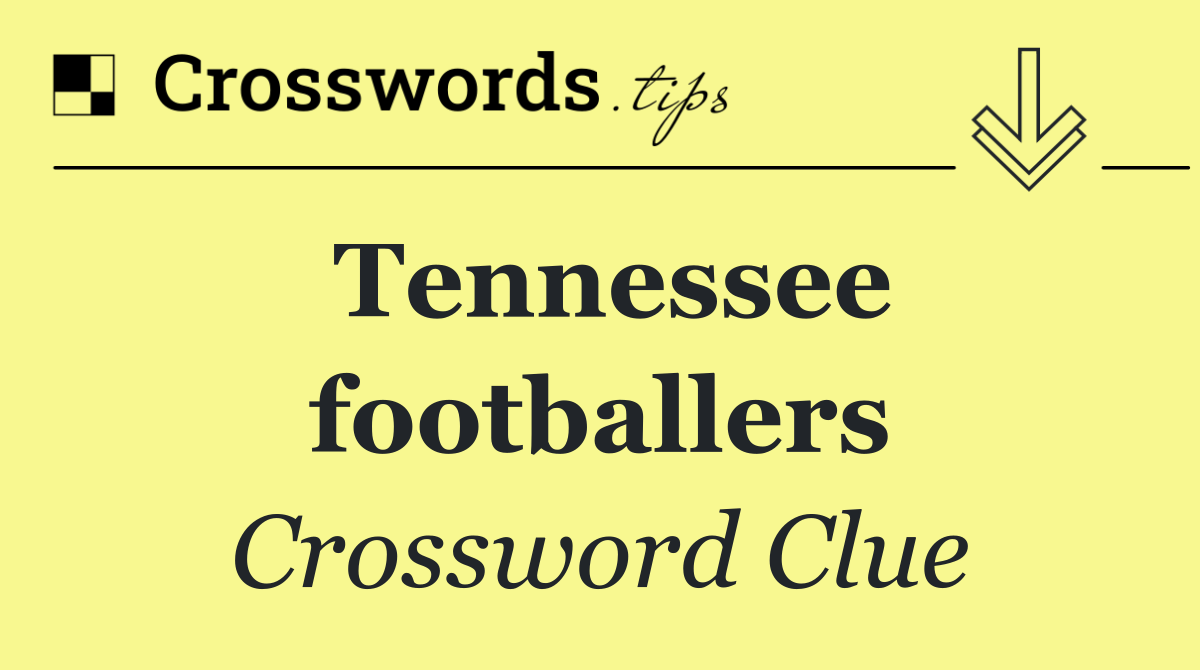 Tennessee footballers