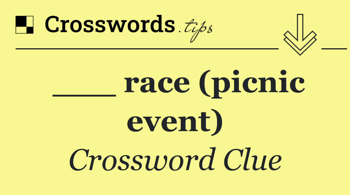 ___ race (picnic event)