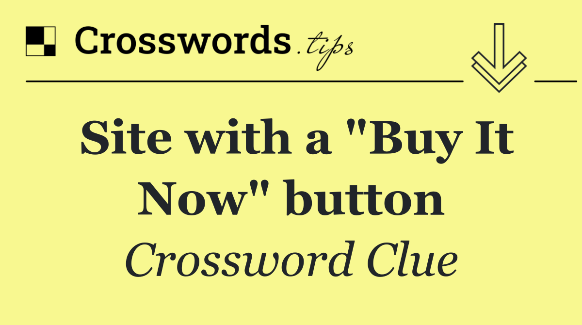 Site with a "Buy It Now" button