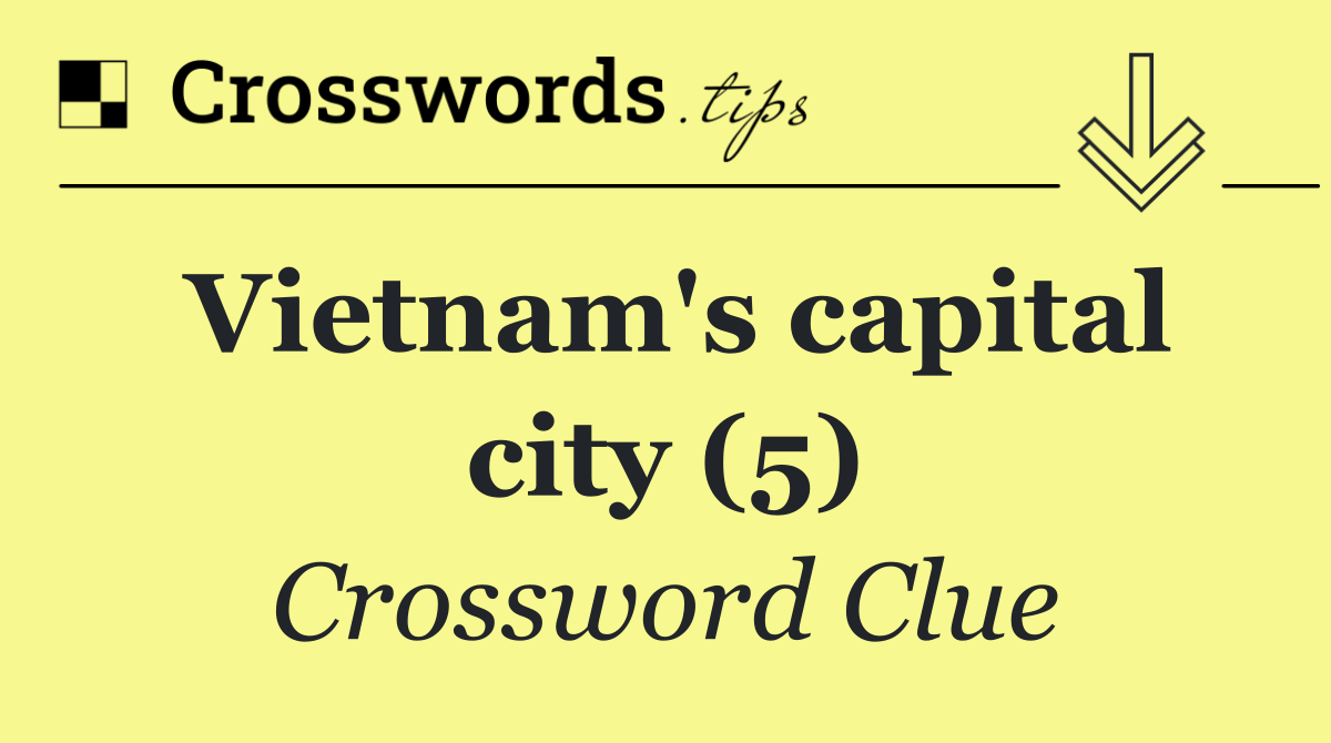 Vietnam's capital city (5)