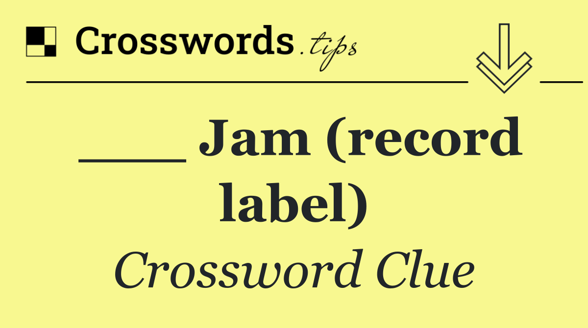 ___ Jam (record label)