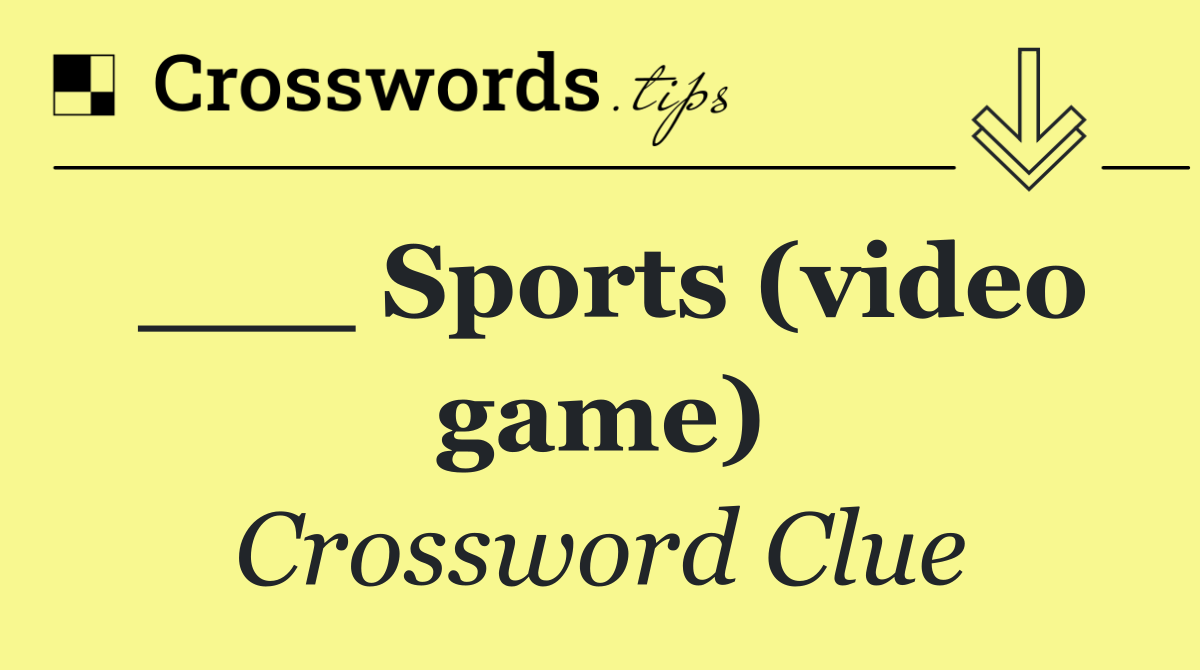 ___ Sports (video game)