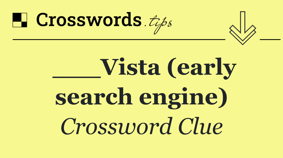 ___Vista (early search engine)