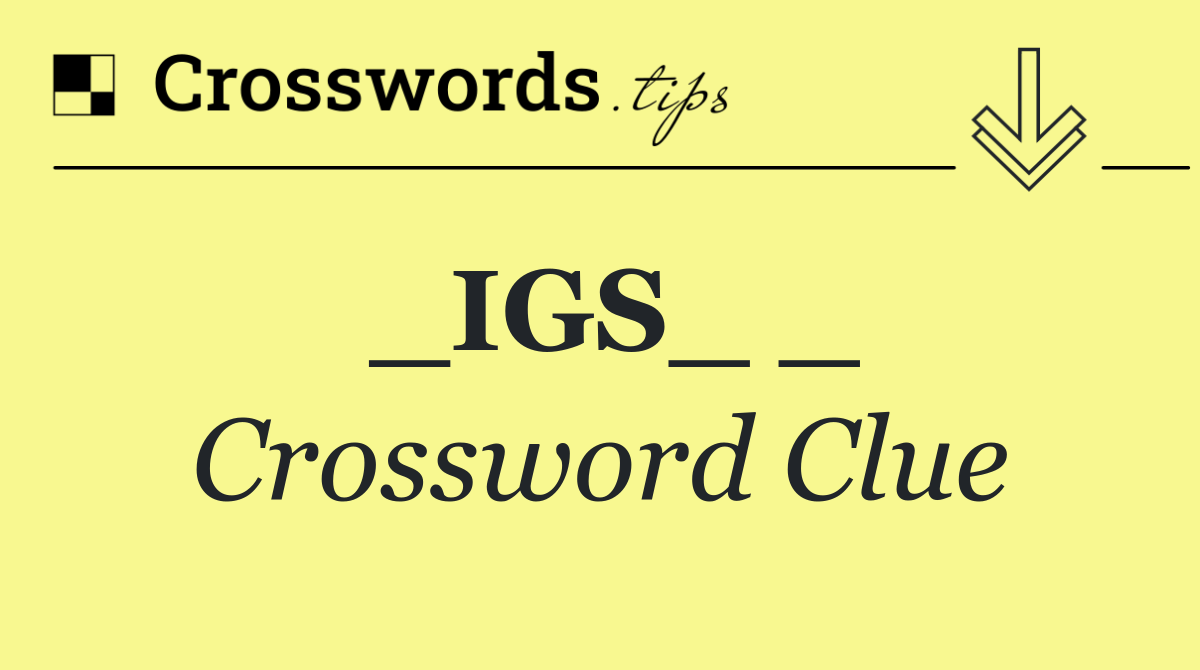 _IGS_ _