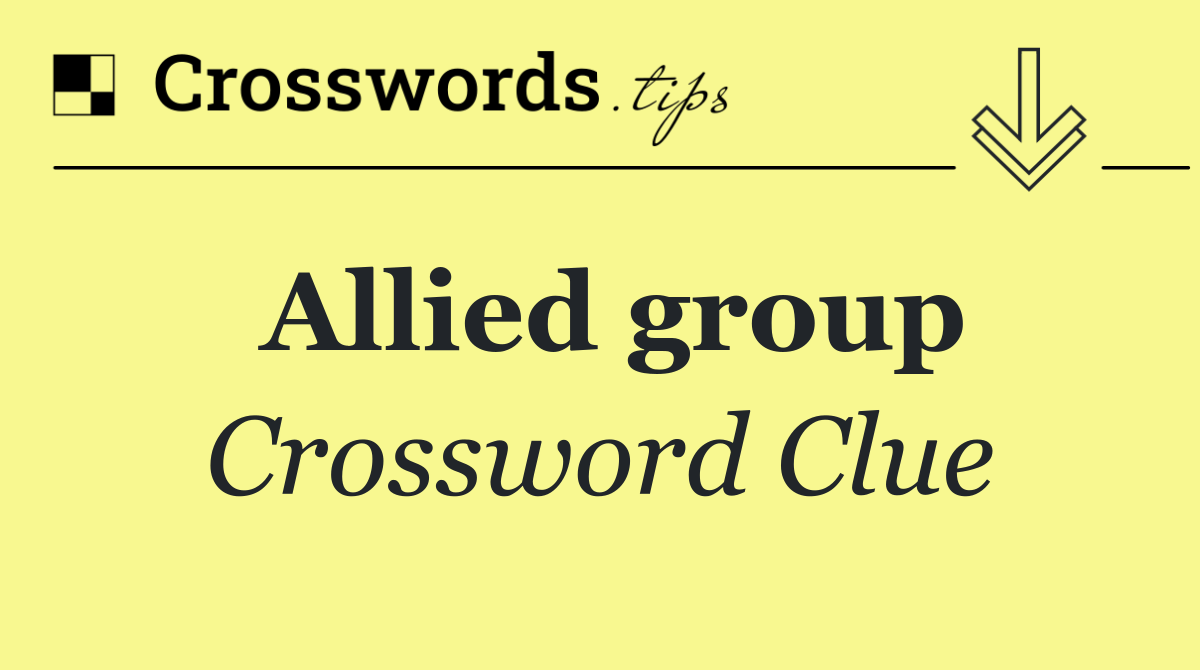 Allied group