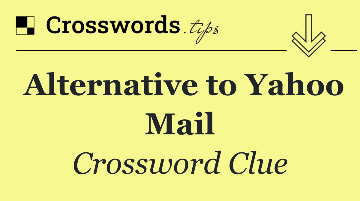 Alternative to Yahoo Mail
