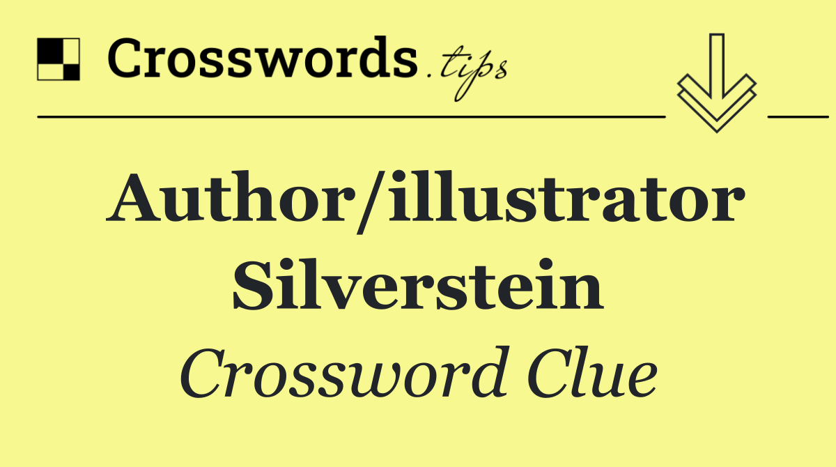 Author/illustrator Silverstein