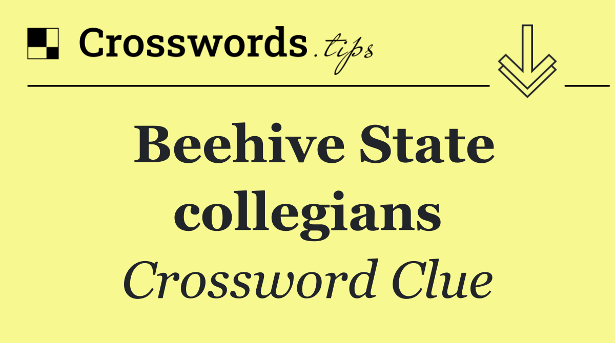 Beehive State collegians