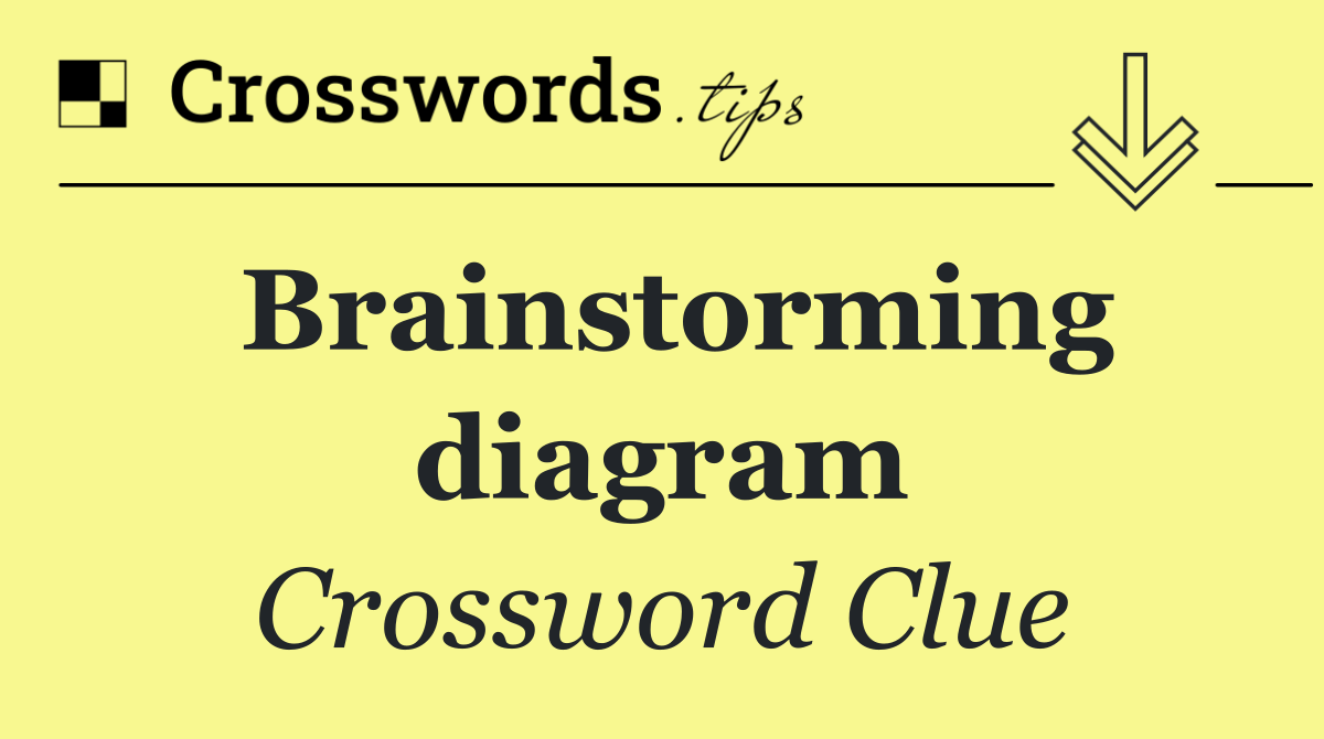 Brainstorming diagram