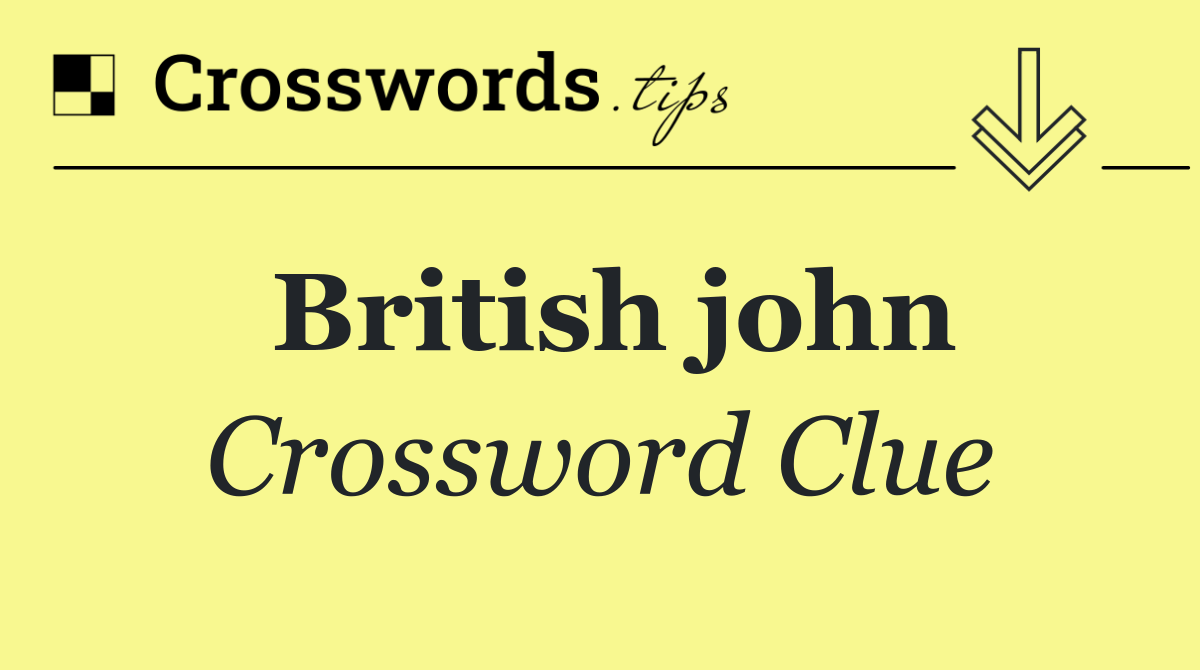 British john