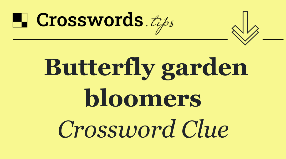 Butterfly garden bloomers