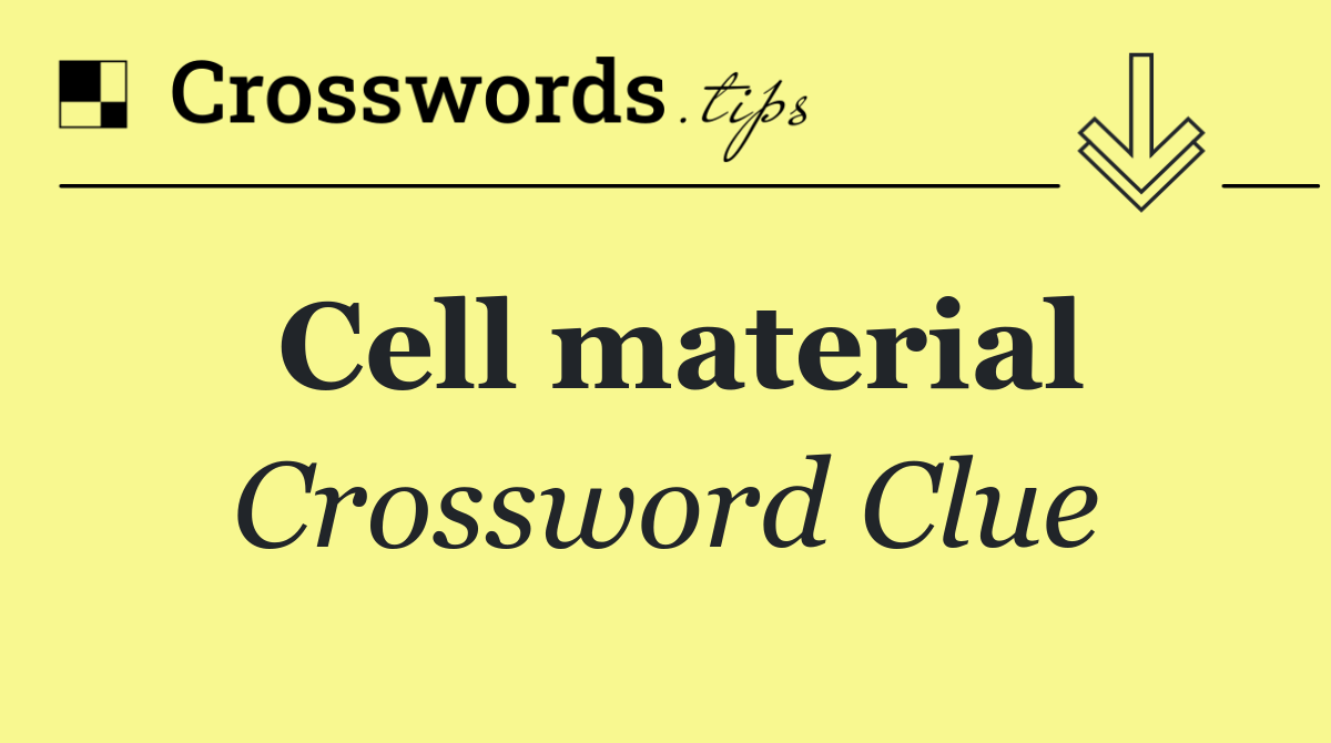 Cell material