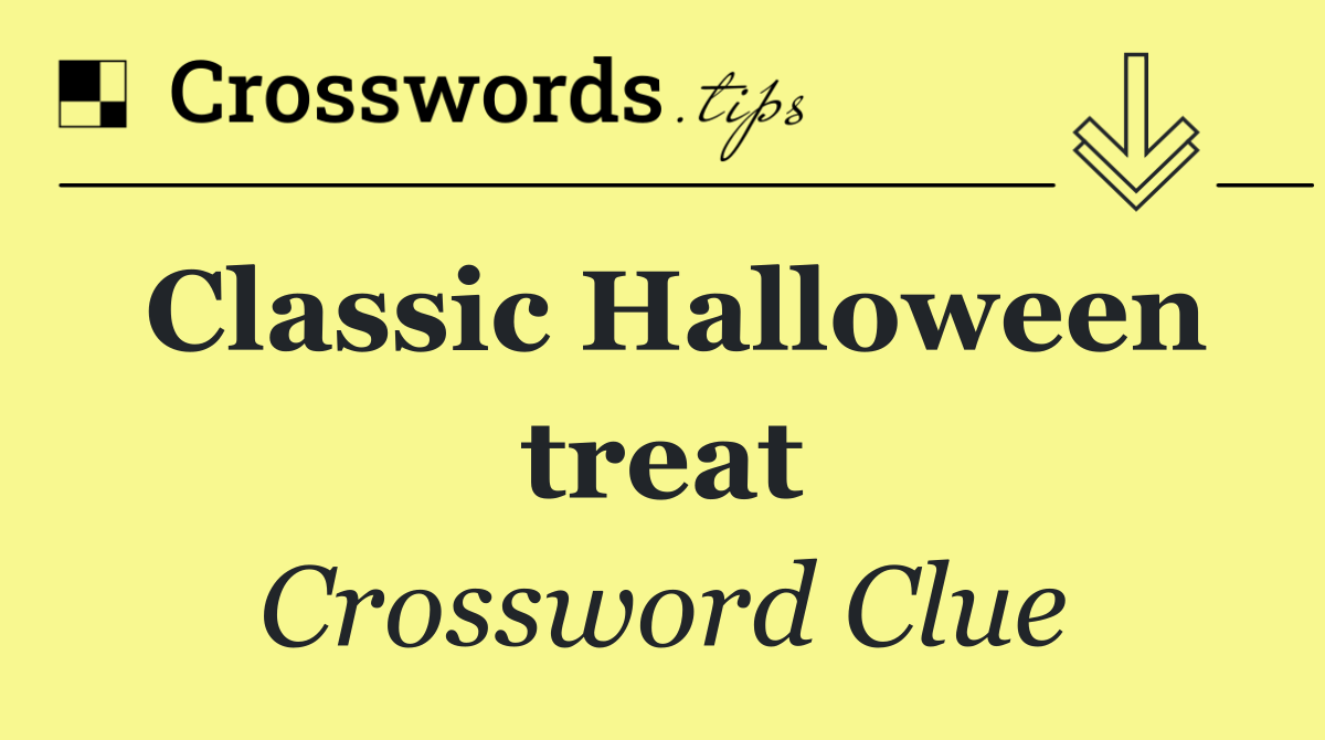 Classic Halloween treat