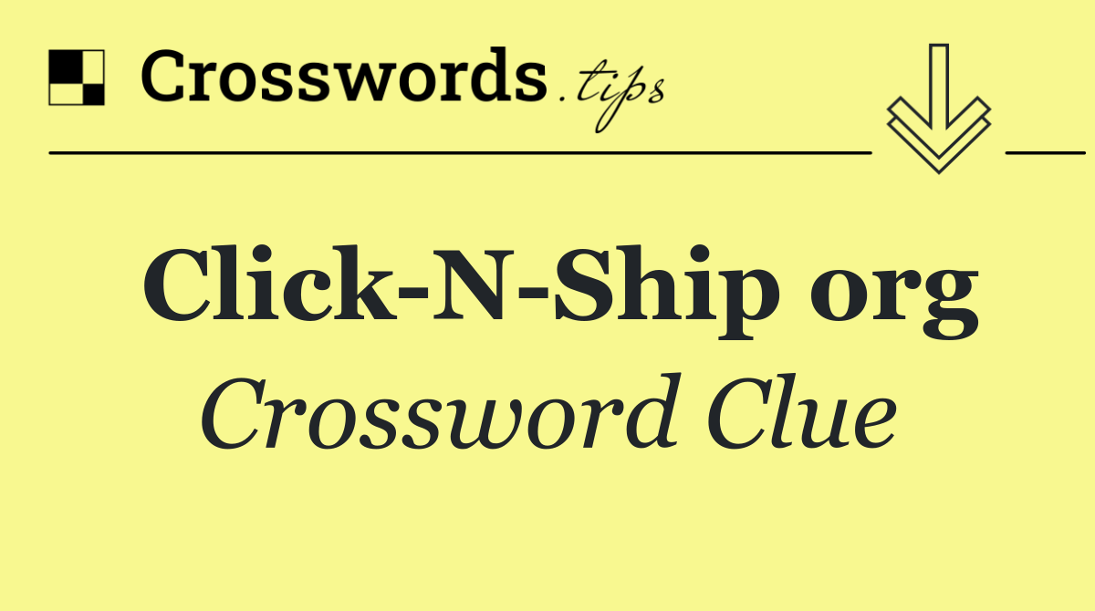 Click N Ship org
