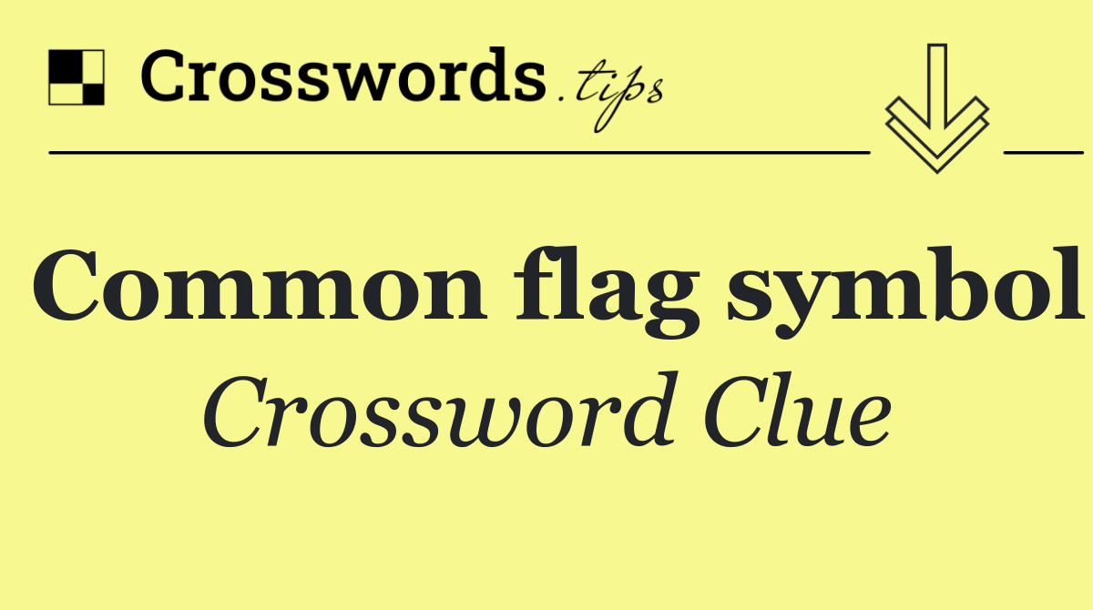 Common flag symbol