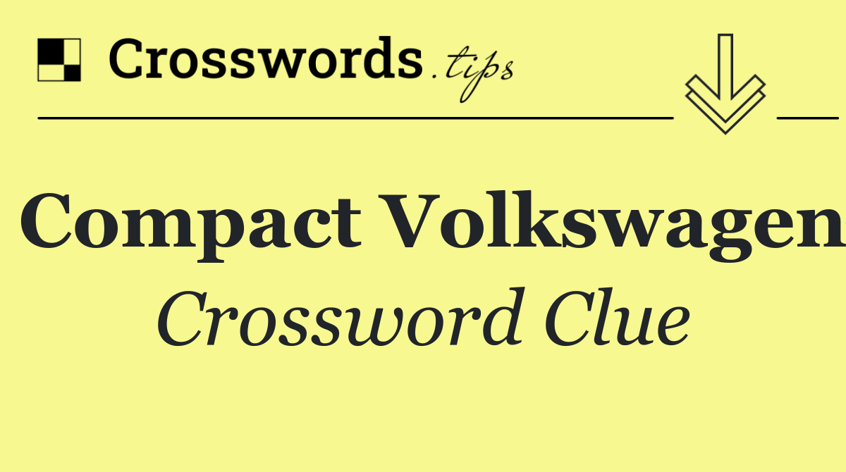 Compact Volkswagen