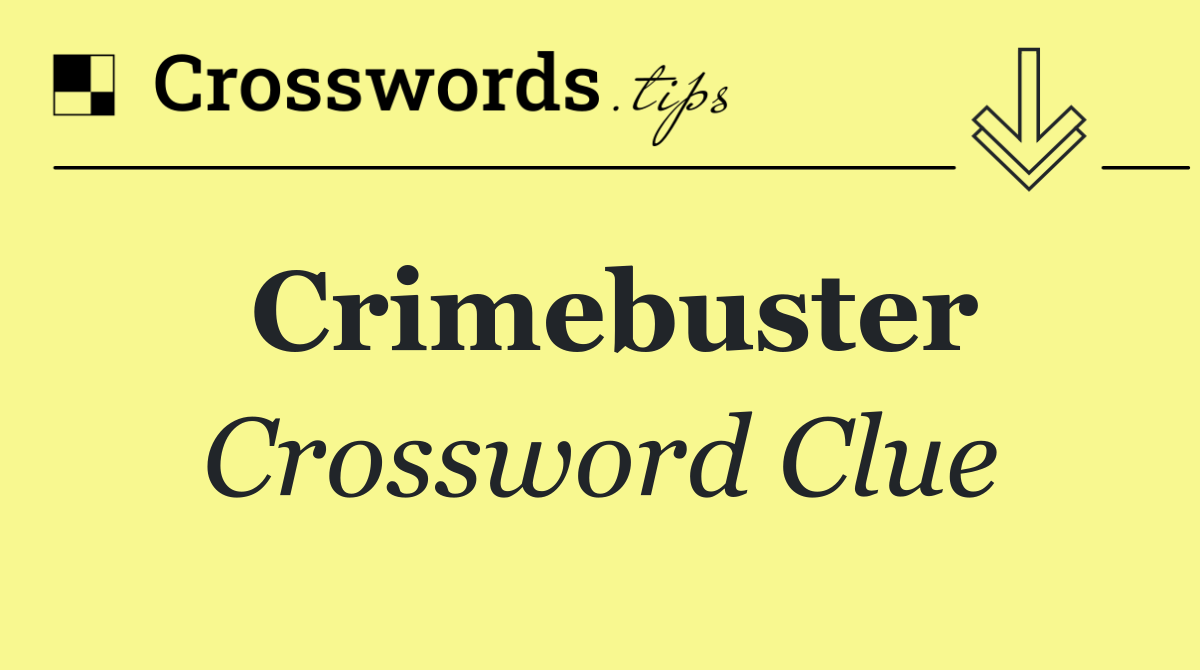 Crimebuster