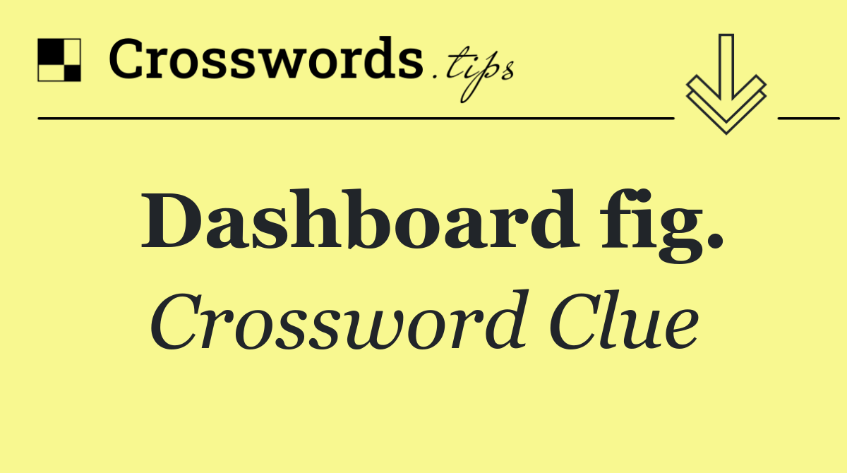 Dashboard fig.