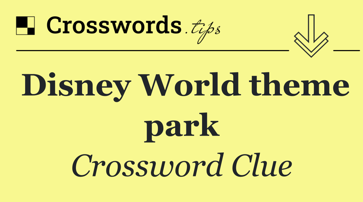 Disney World theme park