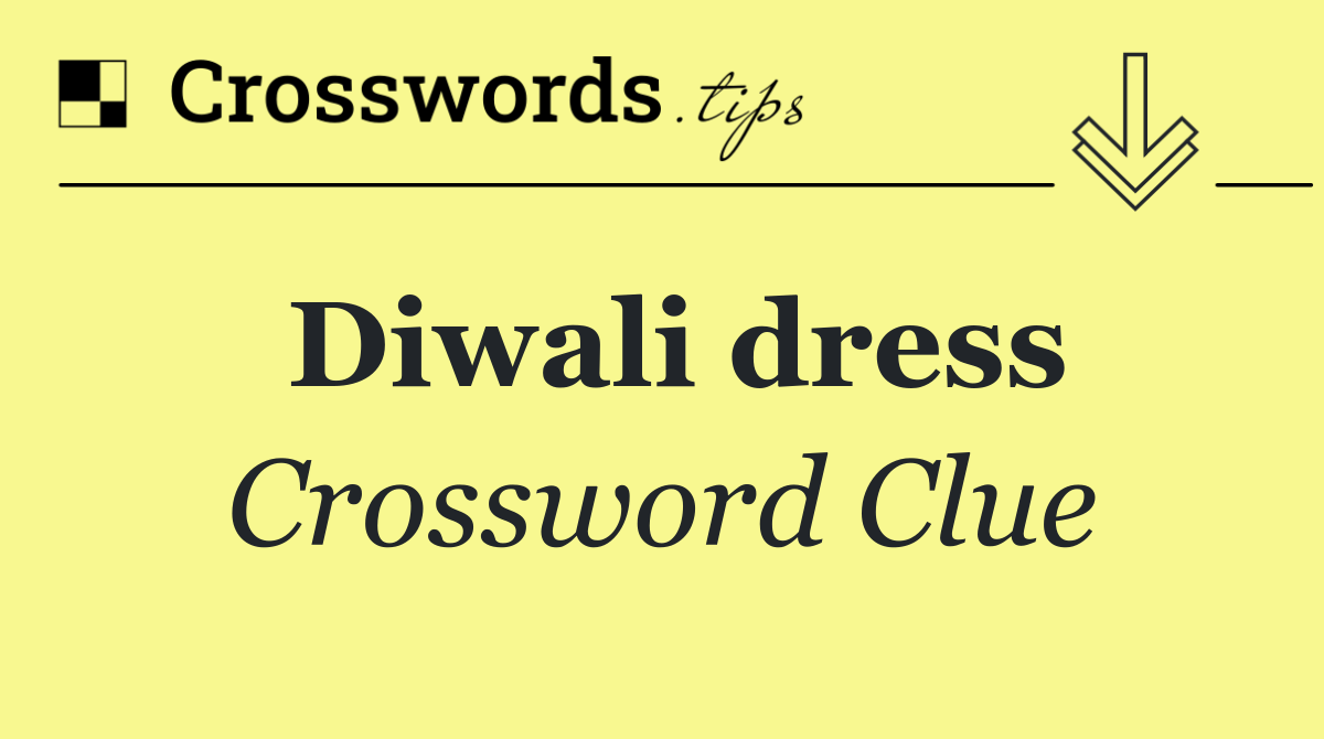 Diwali dress