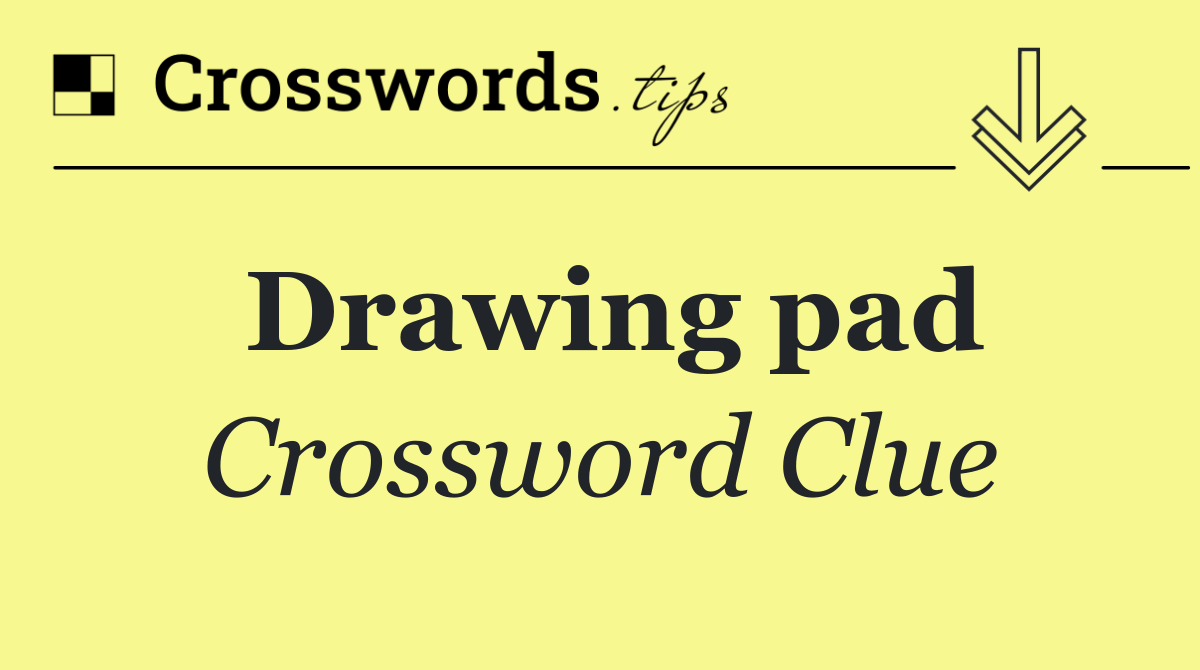 Drawing pad