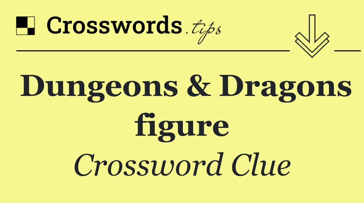 Dungeons & Dragons figure