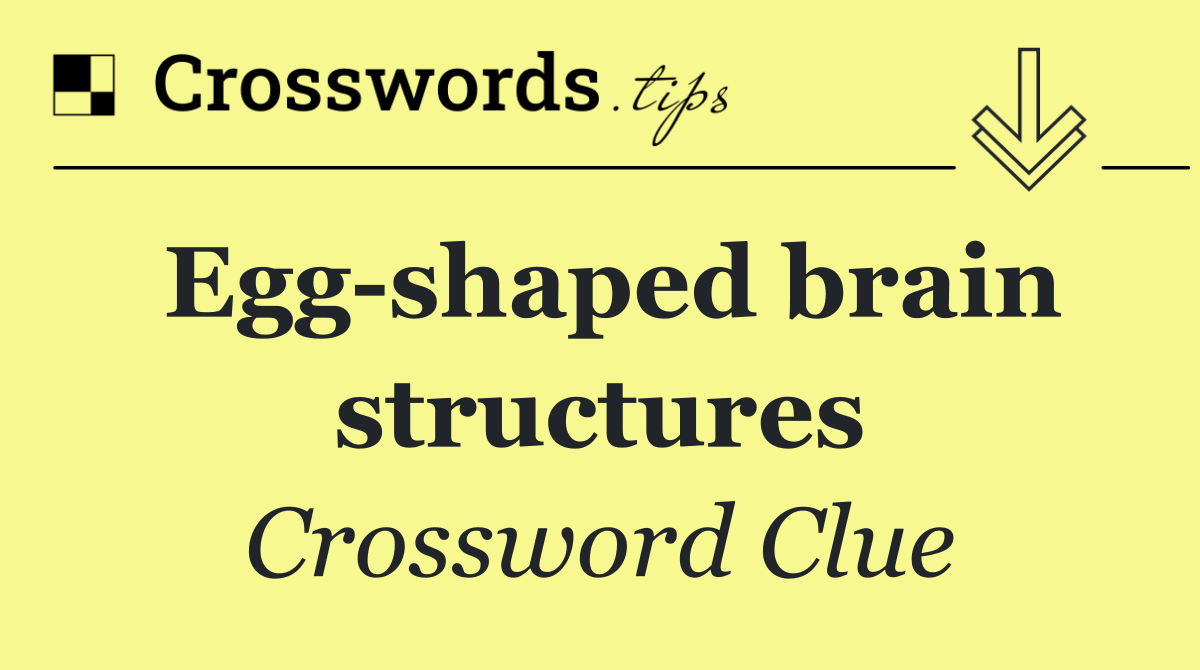Egg shaped brain structures