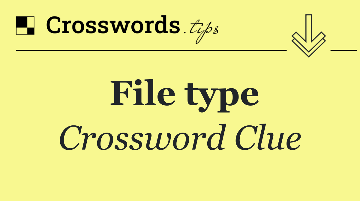 File type