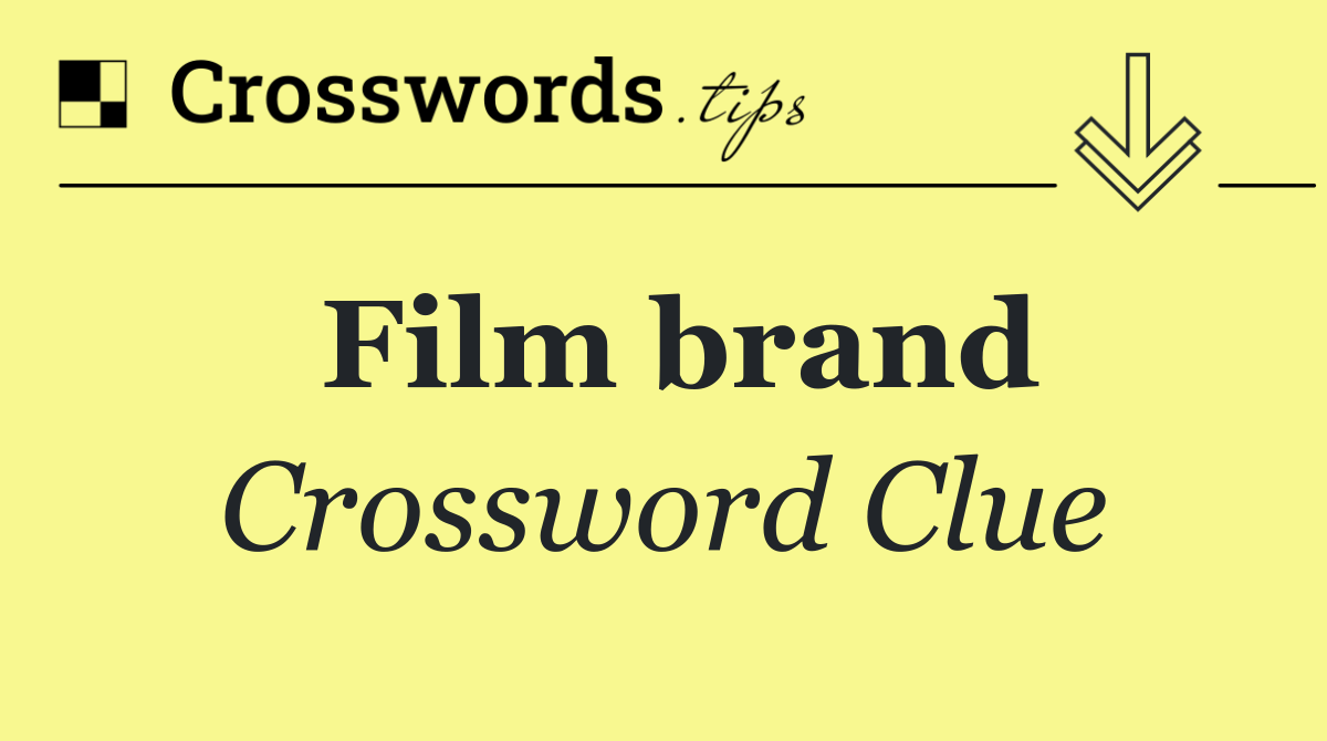 Film brand