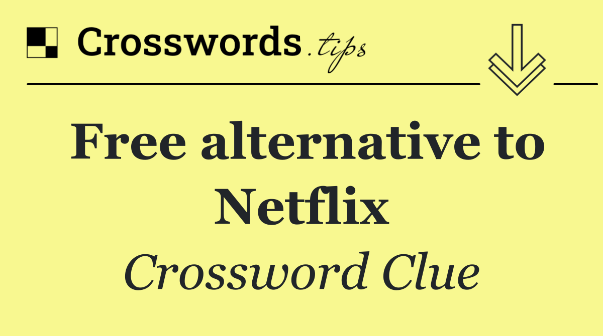 Free alternative to Netflix