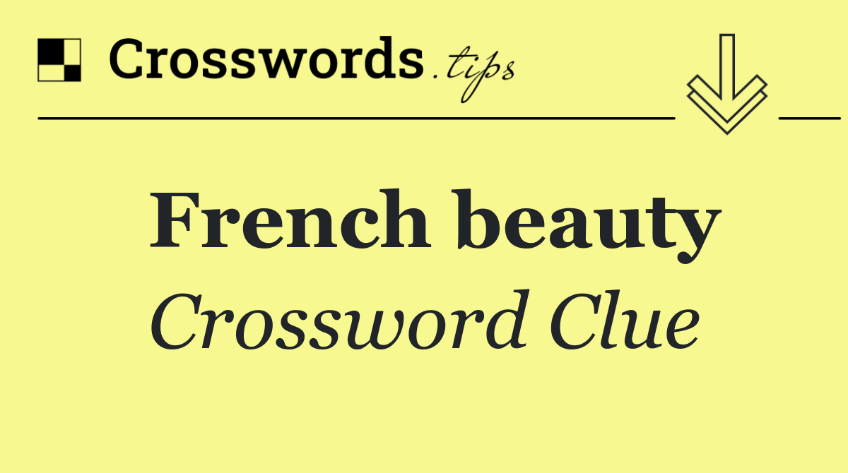 French beauty