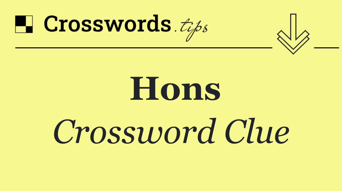 Hons