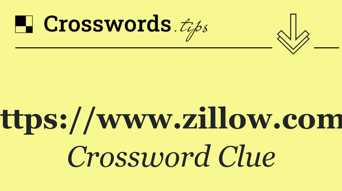 https://www.zillow.com?