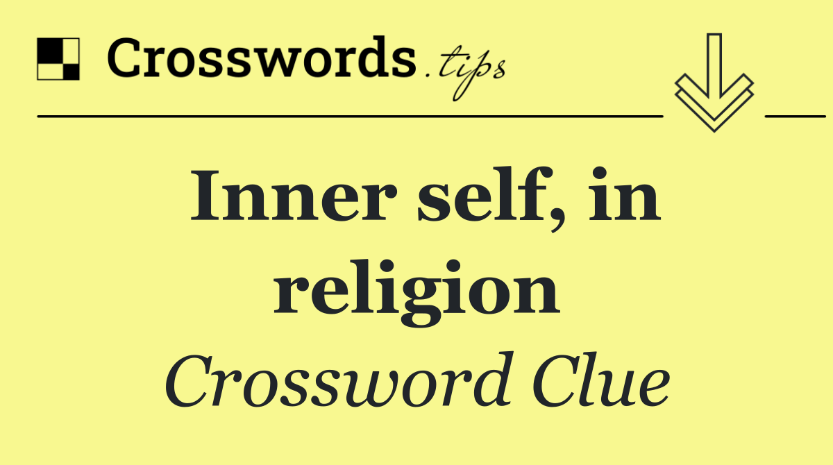 Inner self, in religion